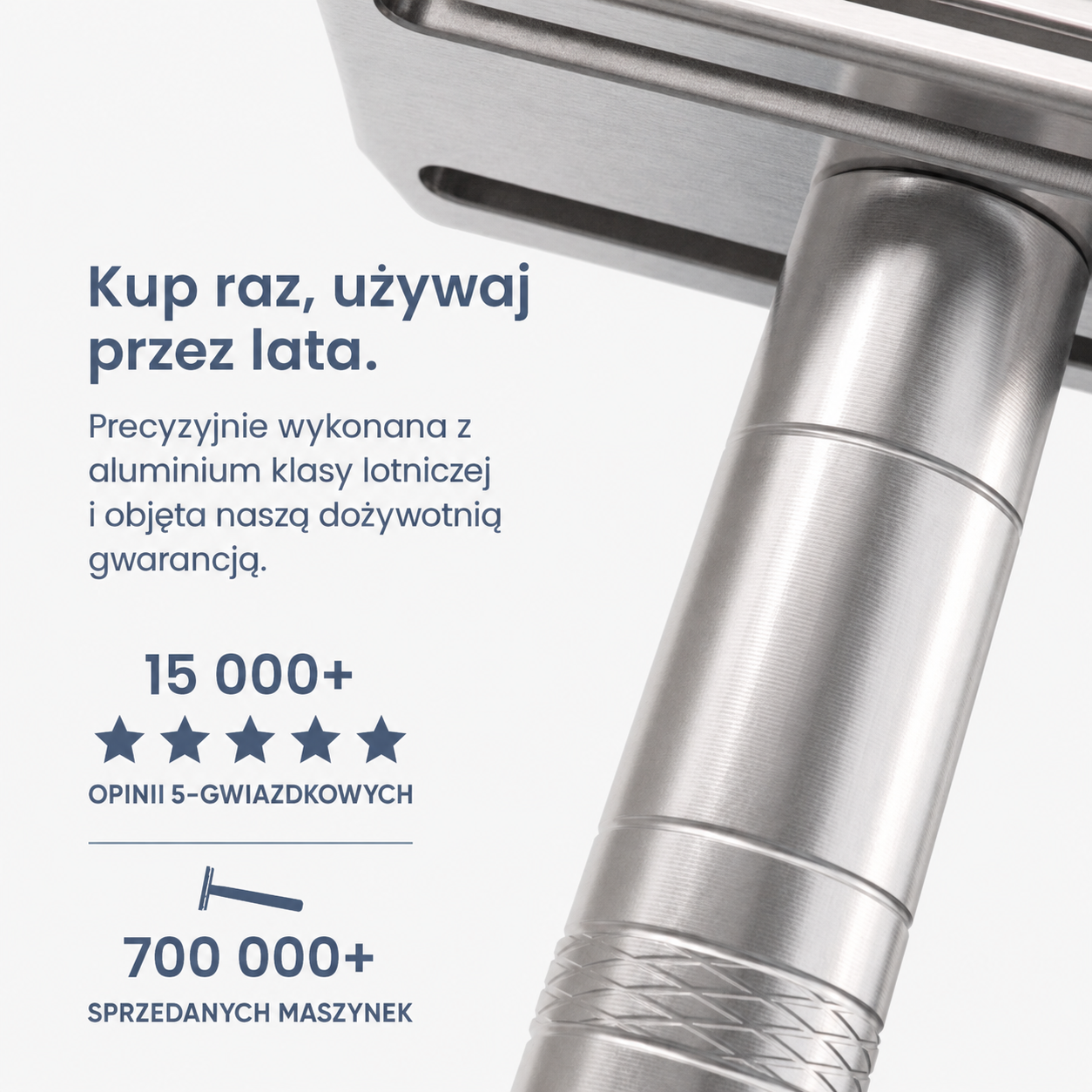 RAZEL One™ + 5 wymiennych żyletek GRATIS