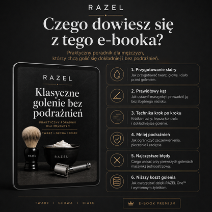 E-book - Klasyczne golenie bez podrażnień