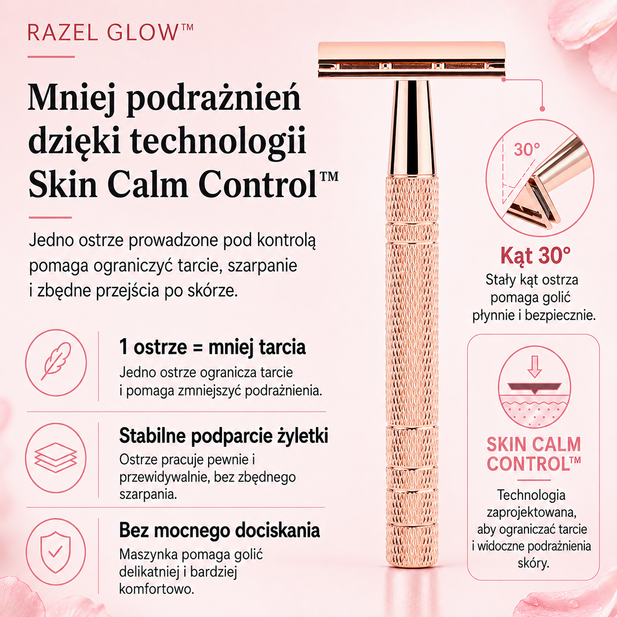 Maszynka RAZEL GLOW™ - Gładka skóra w kilka sekund ,efekt na zawsze
